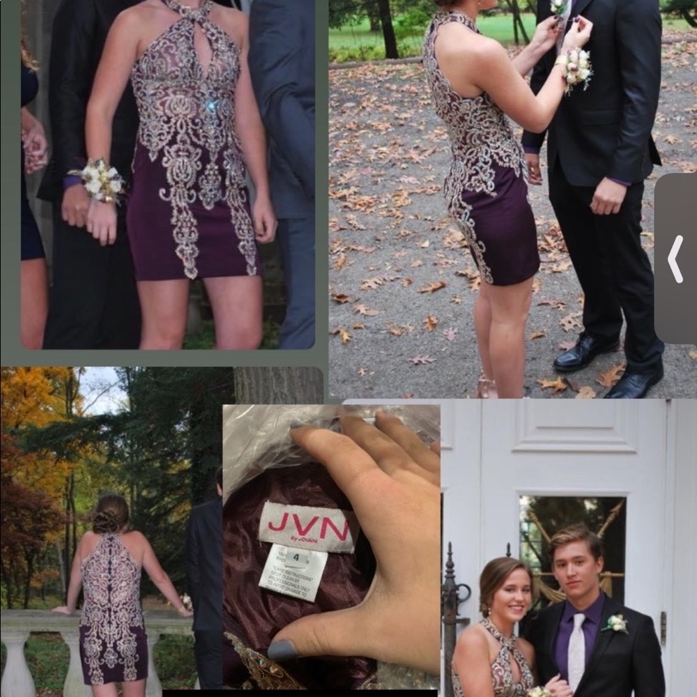 Purple dress